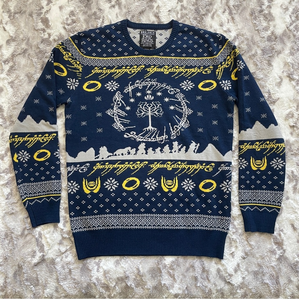 Box Lunch The Lord of the Rings Ugly Holiday Sweater